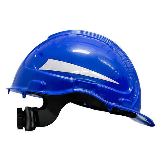 CASCO DE SEGURIDAD CON AJUSTE DE MATRACA MOD. 1CP-LICA-4M