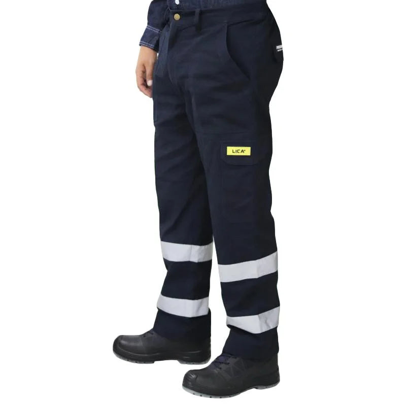 PANTALÓN CARGO CON REFLEJANTES MOD. CARGO-AZ