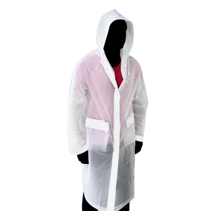 IMPERMEABLE TIPO GABARDINA TRANSPARENTE MOD. GIL TRANSPARENT-L