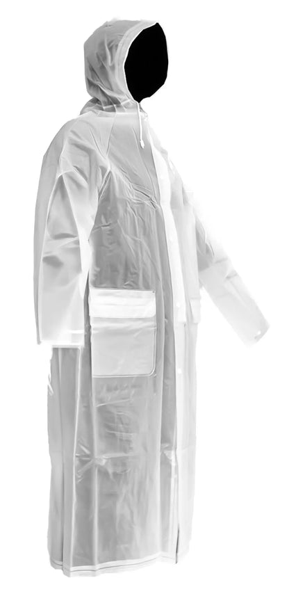 IMPERMEABLE TIPO GABARDINA TRANSPARENTE MOD. GIL TRANSPARENT-L