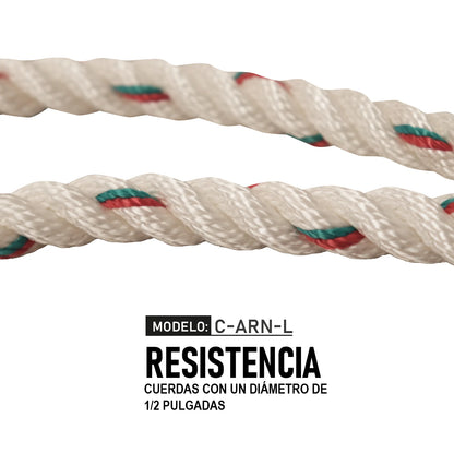 AMORTIGUADOR DE IMPACTO CON CABLE DE NAILON MOD. C-ARN-L