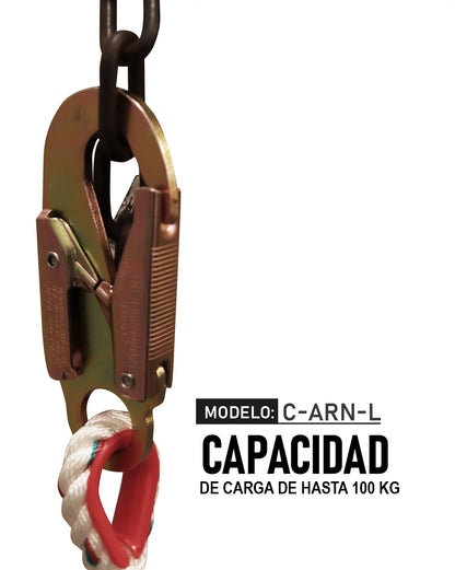 AMORTIGUADOR DE IMPACTO CON CABLE DE NAILON MOD. C-ARN-L