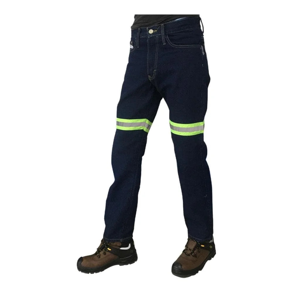 PANTALÓN DENIM REFLEJANTE CABALLERO MOD. PANT-E-DENIM-R